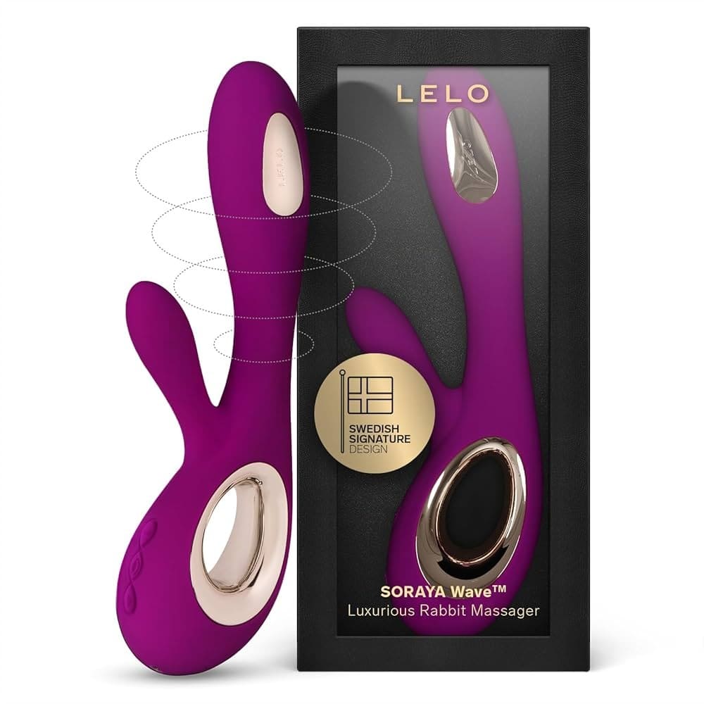 Lelo Soraya Wave Rabbit Máy Mát Xa Âm Đạo Cao Cấp