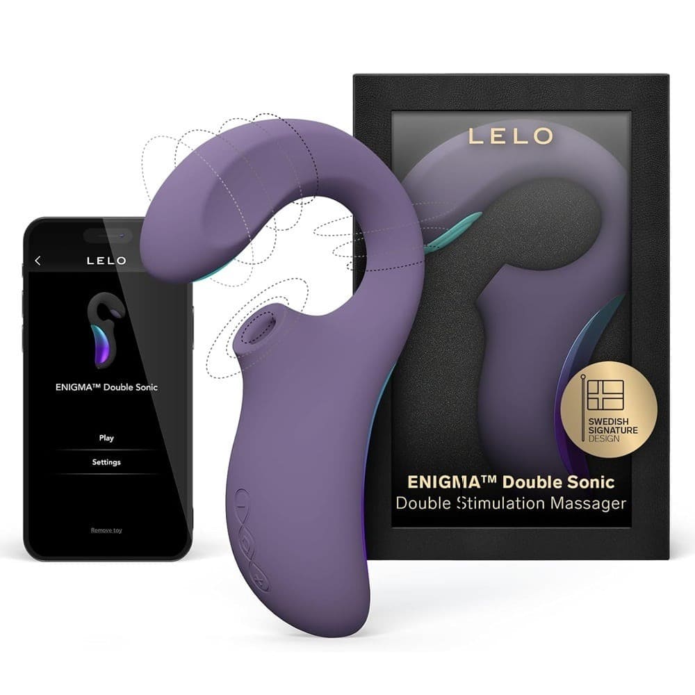 Lelo Enigma Double Sonic máy bú mút âm đạo cao cấp điều khiển qua App