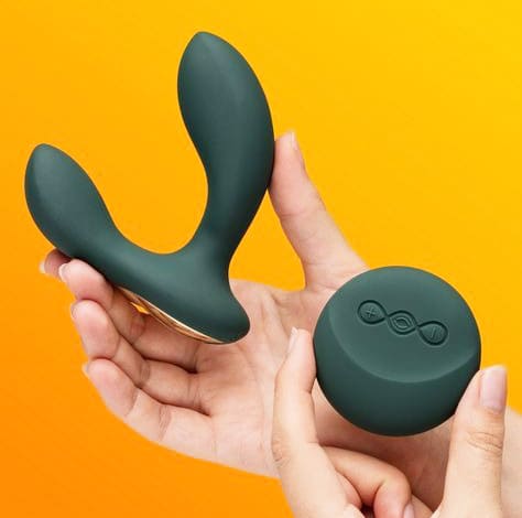 Lelo Hugo 2 Remote trứng rung hậu môn 3 đầu điều khiển cảm ứng