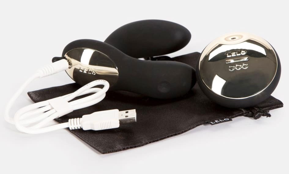 Lelo Hugo 2 Remote trứng rung hậu môn 3 đầu điều khiển cảm ứng