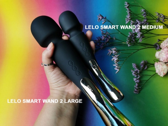 Lelo Smart Wand 2 Medium Chày Rung Tình Yêu Cao Cấp Thuỵ Điển